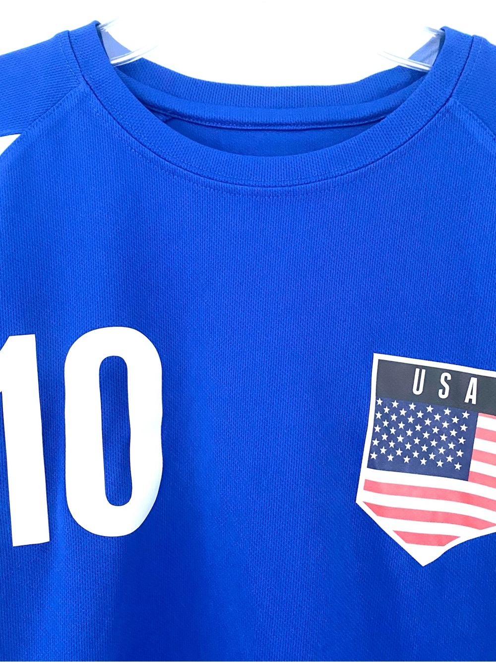 ⚽️BOYS “USA” “Donovan” Soccer Sports Jersey SZ Medium (Y) - Picture 3 of 13
